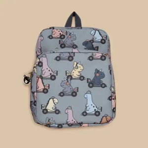 Hux Baby Backpack | Dino Racer Slate