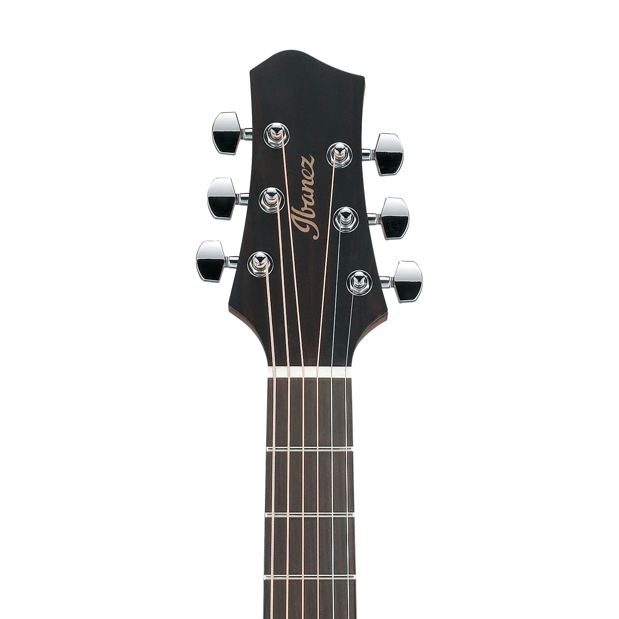Ibanez Jon Gomm Signature JGM5 Guitar w/Gig Bag, Black Satin Top, Natural High Gloss Back and Sides