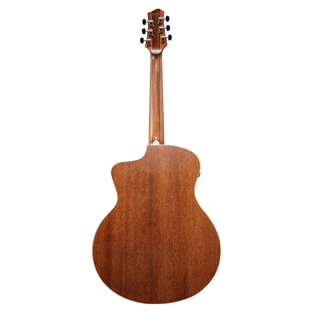 Ibanez PA230E Acoustic Guitar - Natural Satin Top, Natural Low Gloss Back and Sides Acoustic Guitar