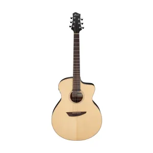 Ibanez PA300E-NSL Acoustic-Electric Guitar w/Natural Satin Top & Bag, Natural Low Gloss