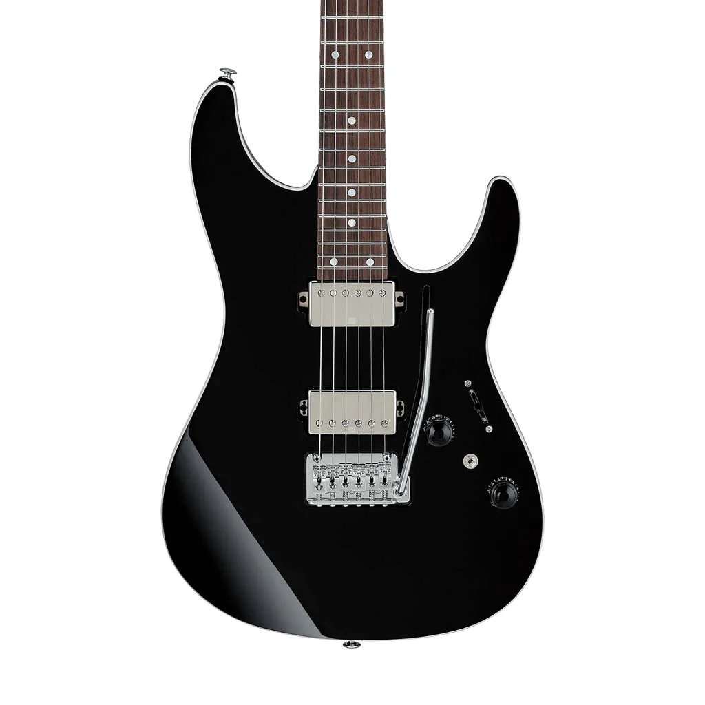 Ibanez Premium AZ42P1-BK Electric Guitar w/Case, Black