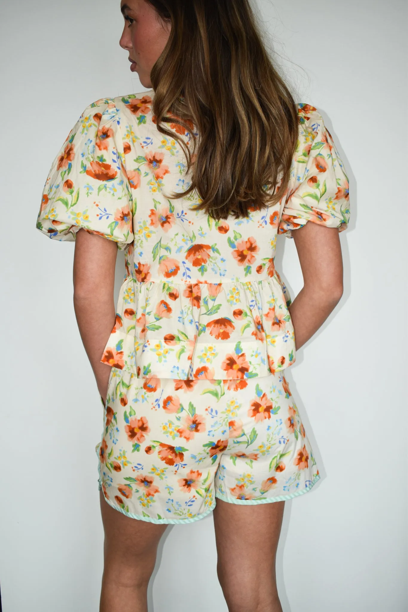 In Bloom Babydoll Blouse