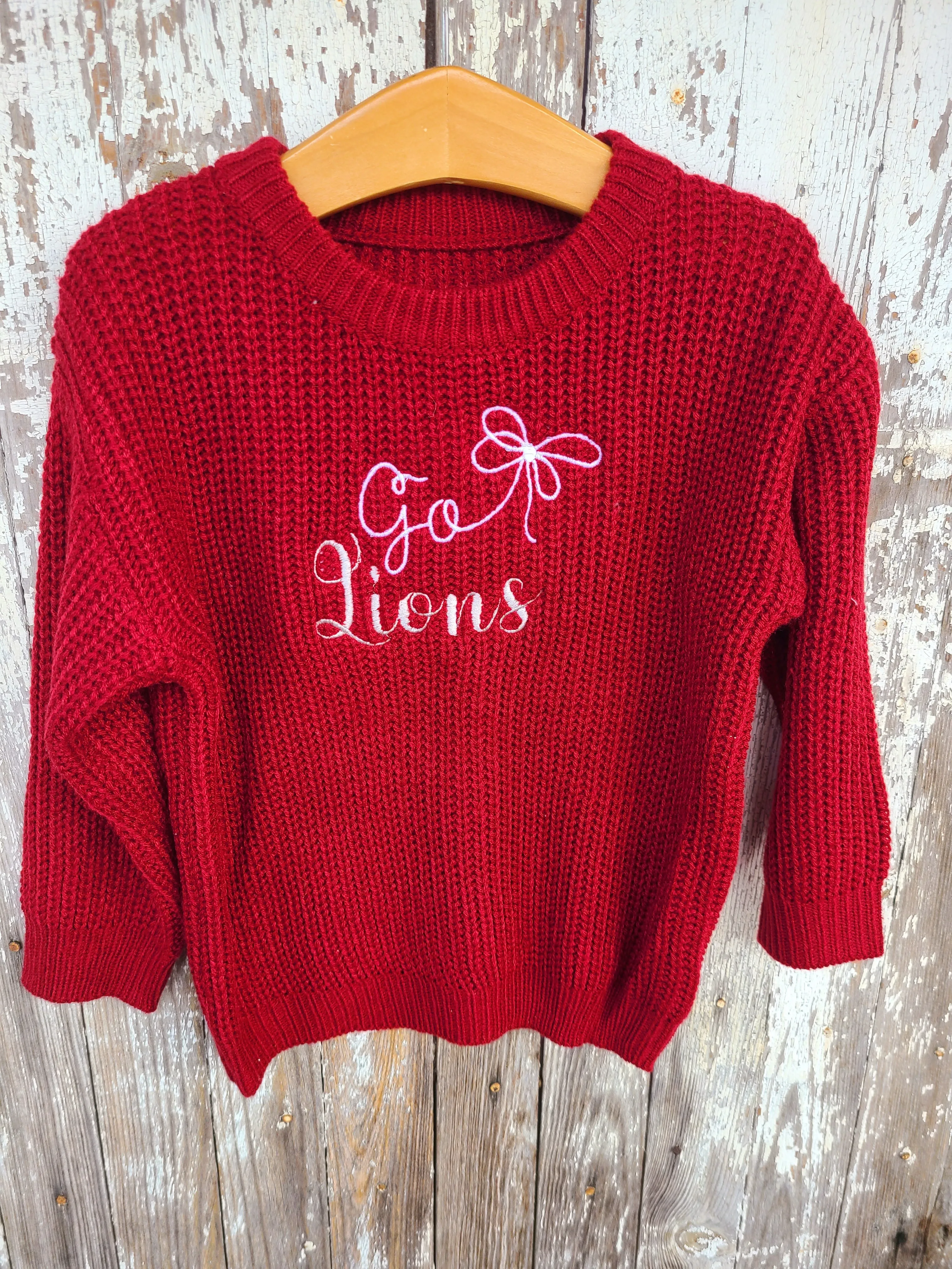 Infant toddler name sweatshirt