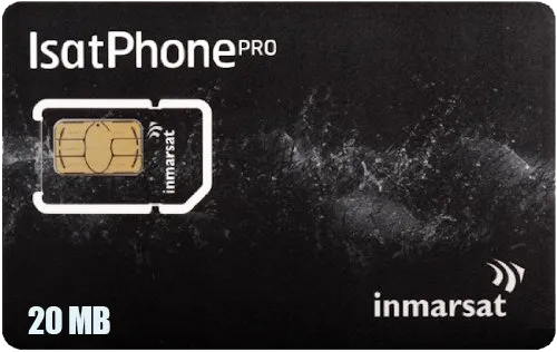 Inmarsat 20 MB Data Plan