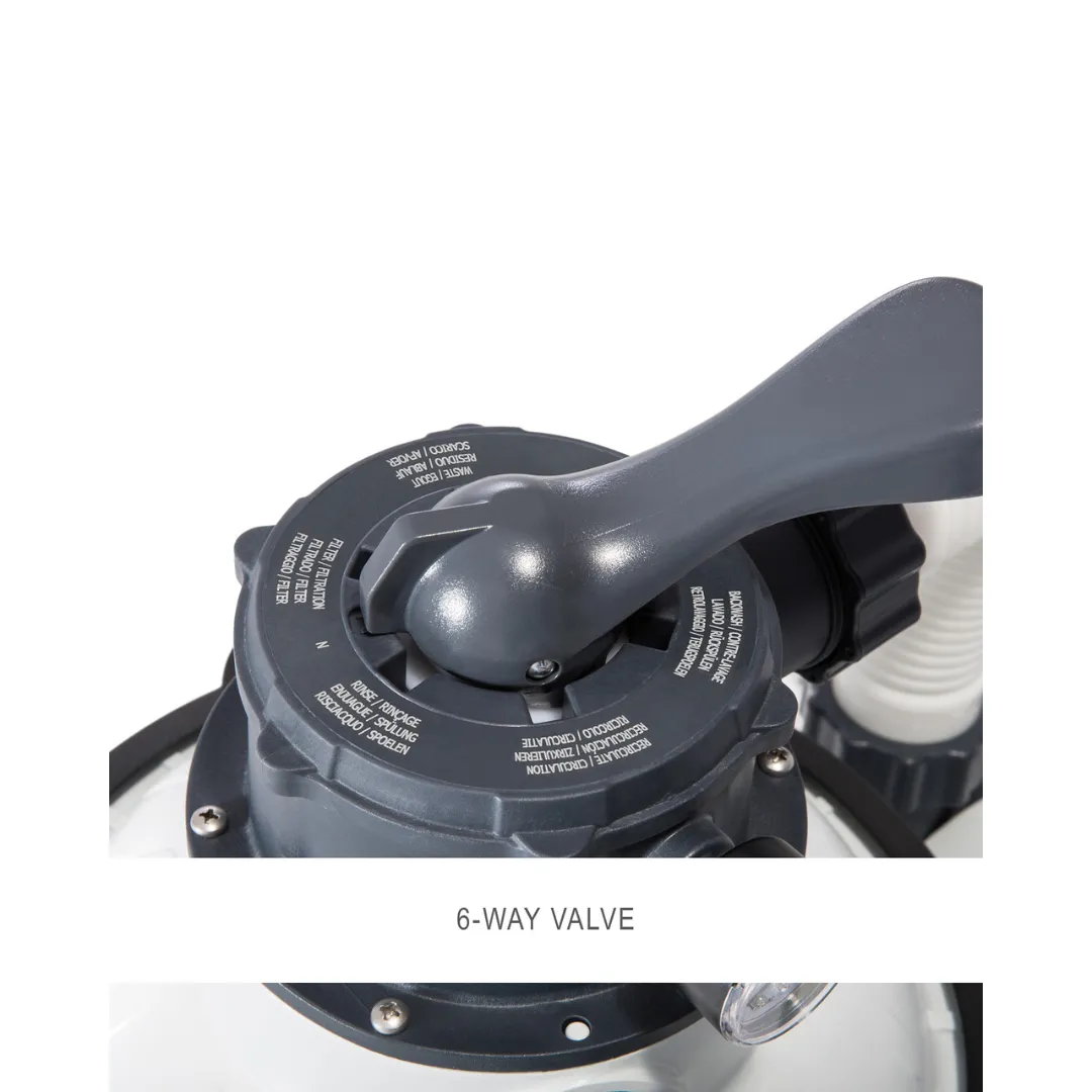 Intex Krystal Clear™ Sand Filter Pump - 1500 GPH