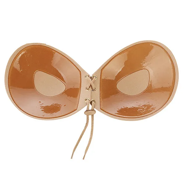 Invisible Bra Super Push Up Seamless Self-Adhesive Sticky Wedding Party Front Strapless Fly Bra