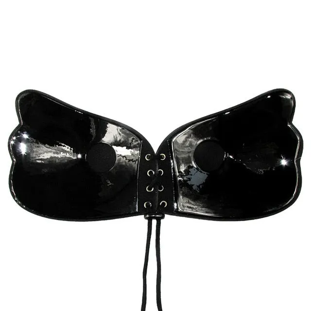 Invisible Bra Super Push Up Seamless Self-Adhesive Sticky Wedding Party Front Strapless Fly Bra