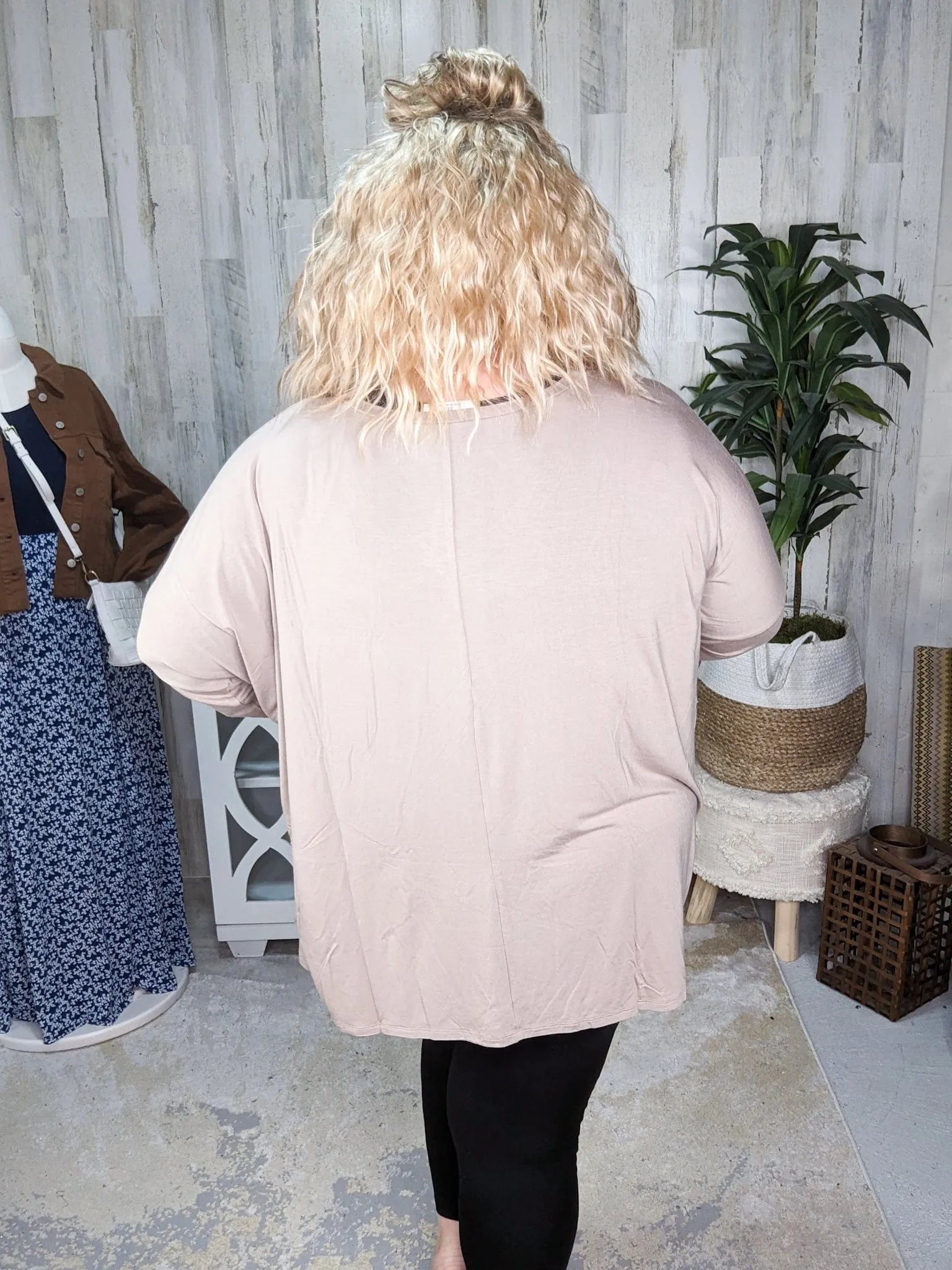 Jamie Luxe Oversized Pocket Long Sleeve Top (lots of colors!)