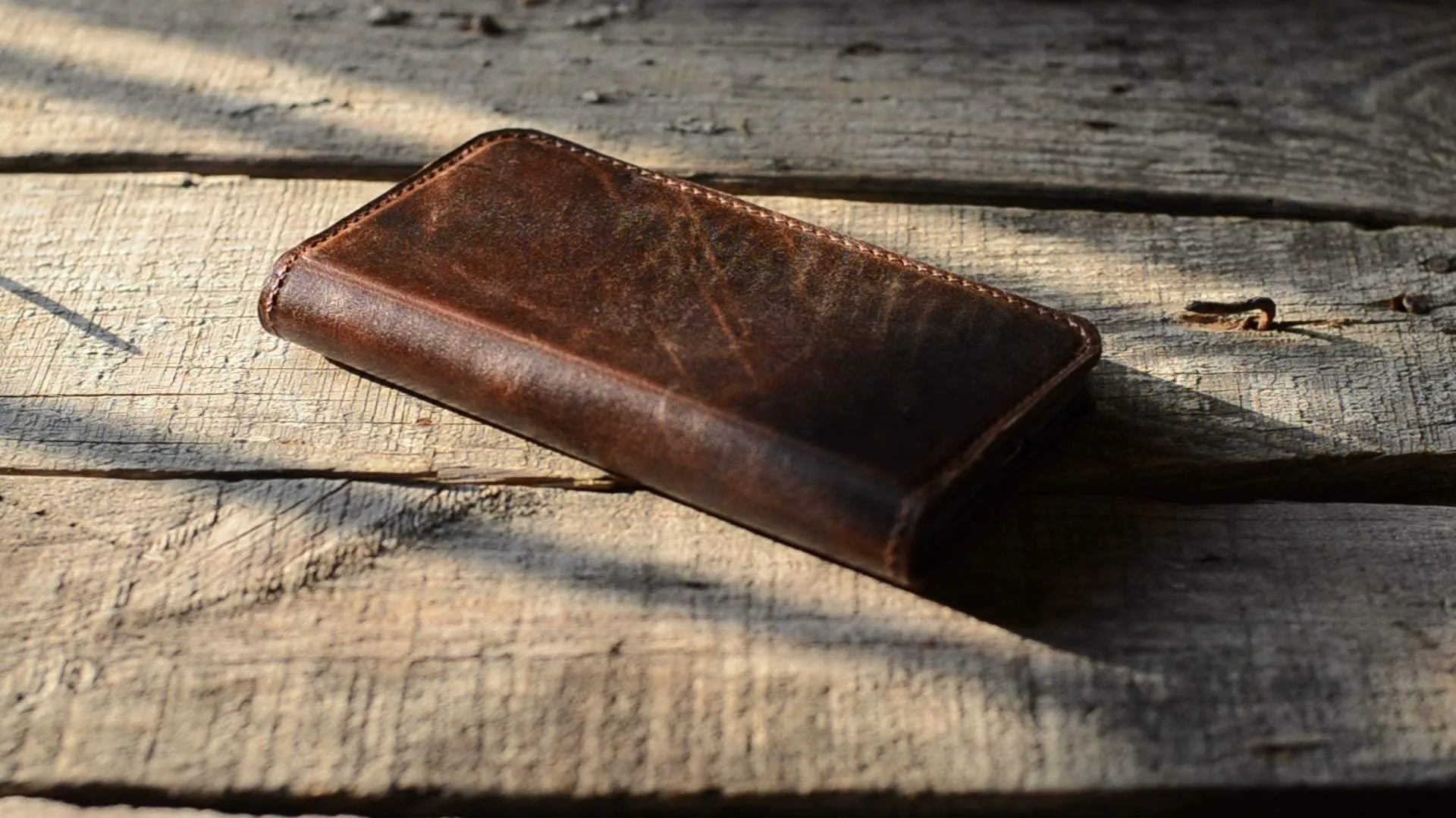 JJNUSA RFID Distressed Magnetic Leather Case for iPhone XS MAX  Wallet