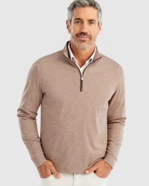 JOHNNIE-O FARBER PREP-FORMANCE 1/4 ZIP PULLOVER - RUSSET