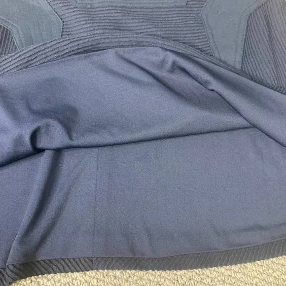 Jonathan Simkhai Womens Skirt‎ Size 8 Blue Ribbed Knit Lined Mini Casual