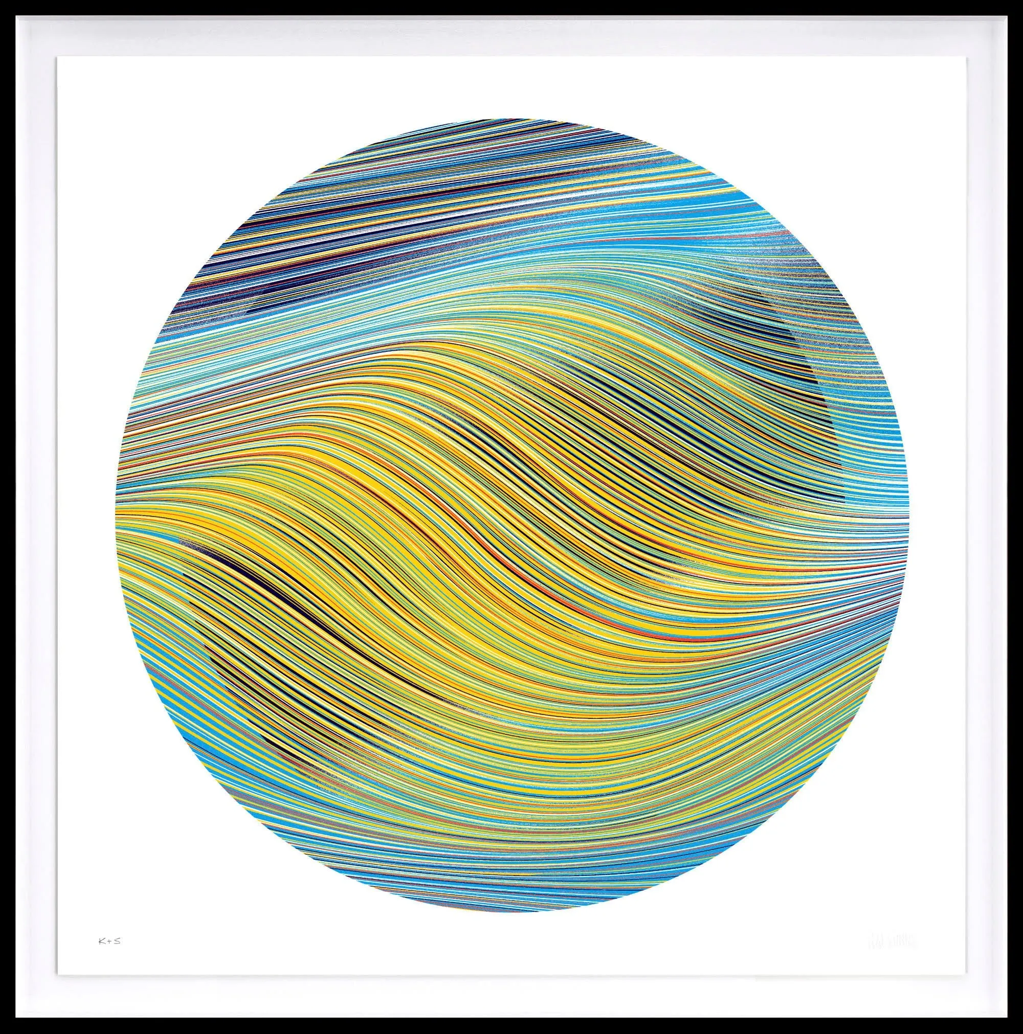 Kai & Sunny - "DAWN WAVE" (Framed Print)