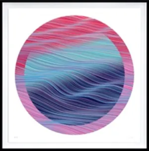 Kai & Sunny - "MOON ALWAYS SHINING" (framed print)