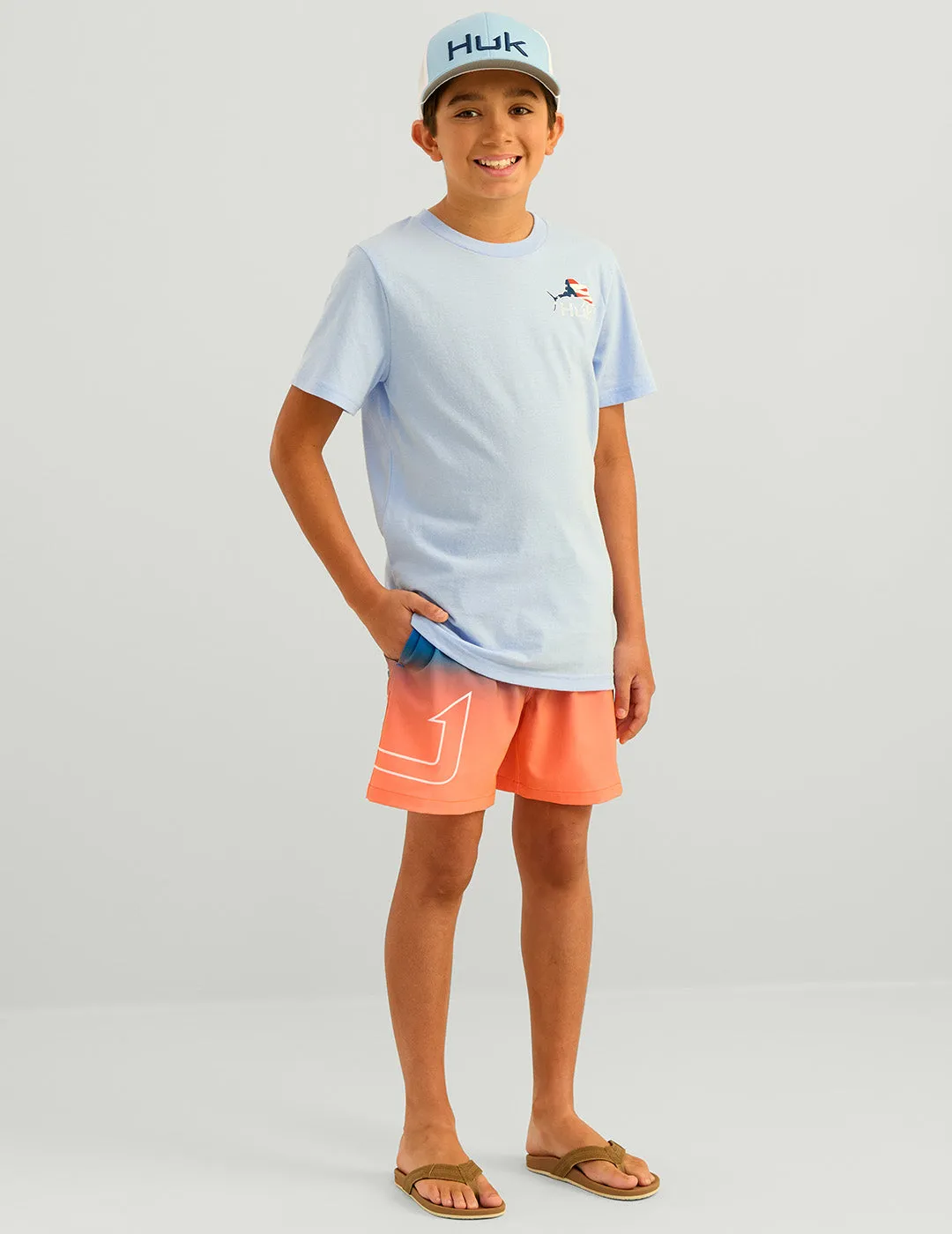 Kids Fish Huk Tee
