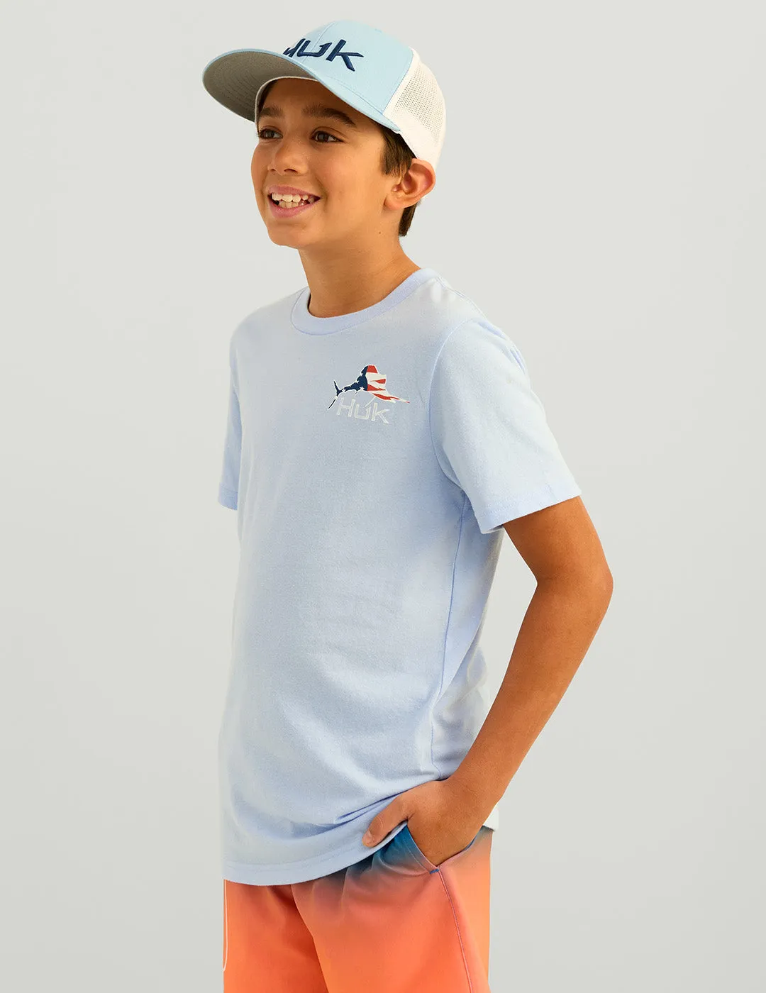 Kids Fish Huk Tee