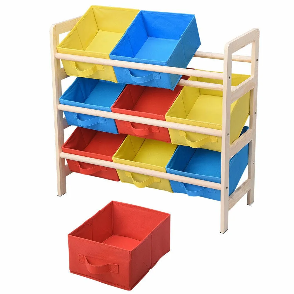Kids Large Capacity Colorful Toy Storage Organizer