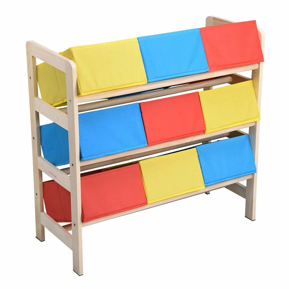 Kids Large Capacity Colorful Toy Storage Organizer