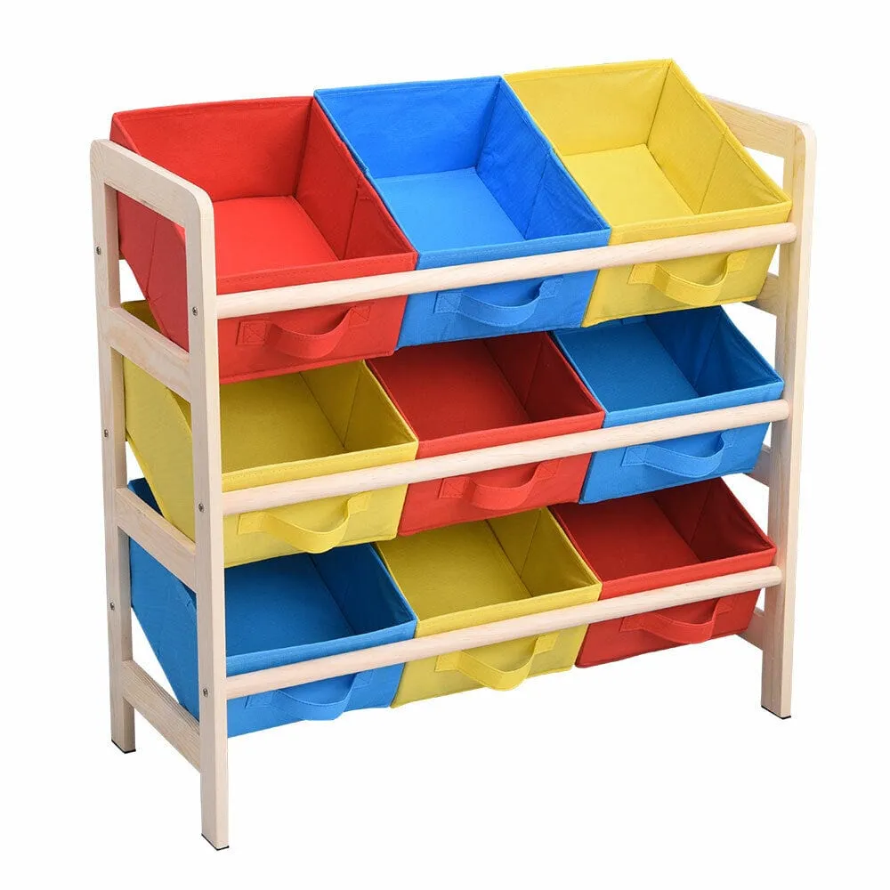 Kids Large Capacity Colorful Toy Storage Organizer