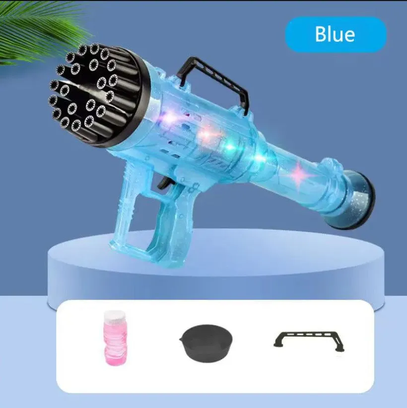 Kids Super Bubble Machine Gun (With LED Lights)
