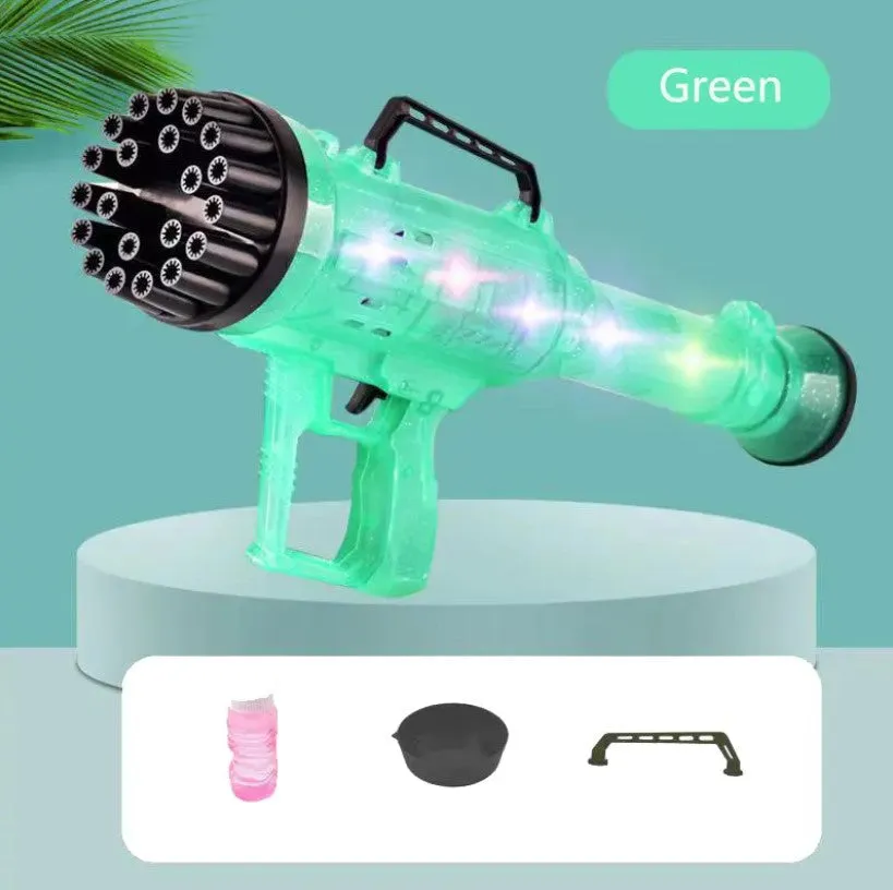 Kids Super Bubble Machine Gun (With LED Lights)