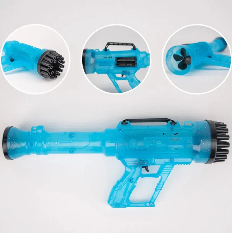 Kids Super Bubble Machine Gun (With LED Lights)