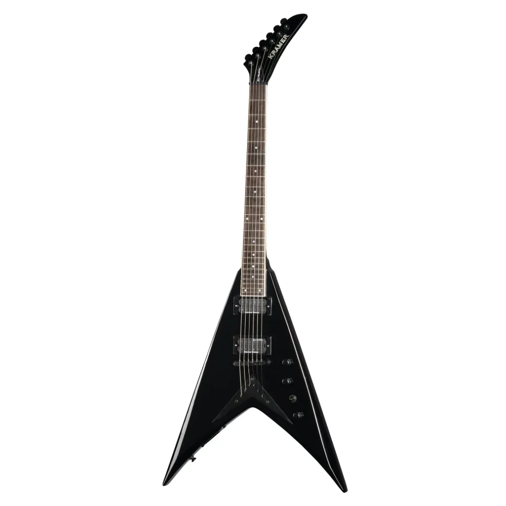 Kramer Dave Mustaine Vanguard in Case Electric Guitar - Ebony