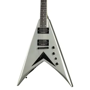 Kramer Dave Mustaine Vanguard in Case Electric Guitar - Metallic Silver
