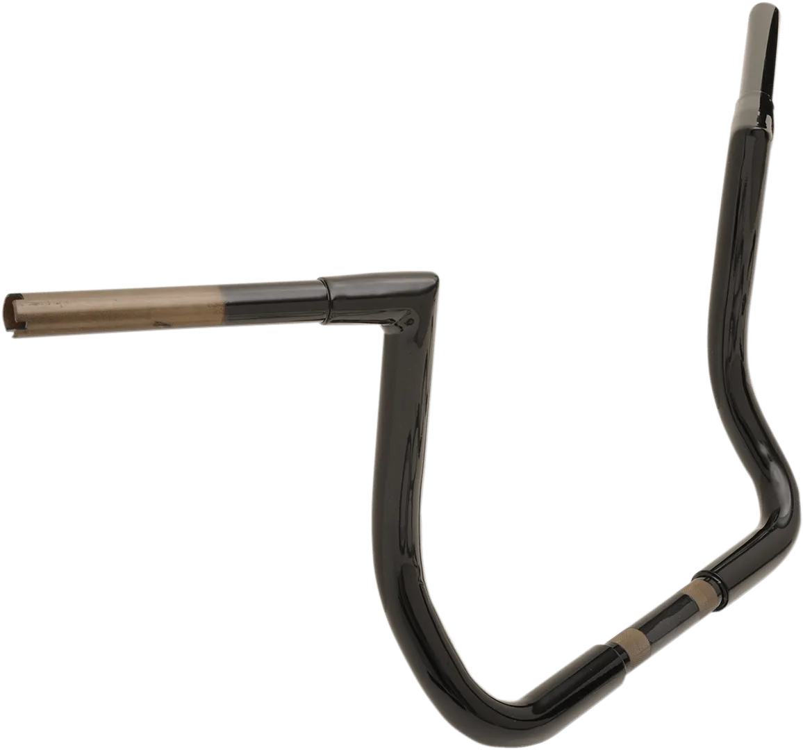 LA Choppers LA-7361KT3-12B 12in. Ape Hanger Handlebar Kit - Black