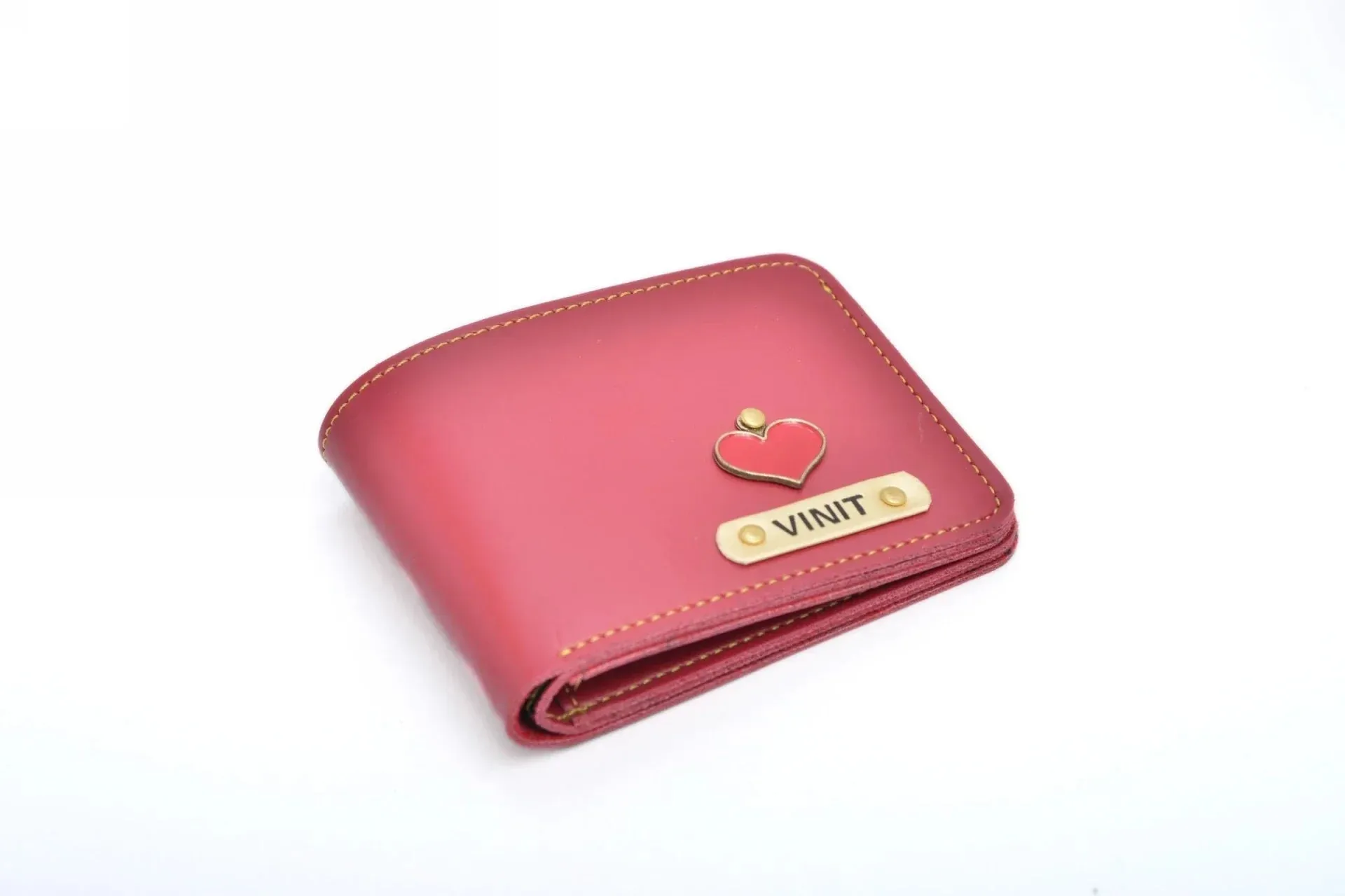 Lady Wallet & Men's Wallet & Personalised Couple Rainbow Classic WaterBottle - Wine