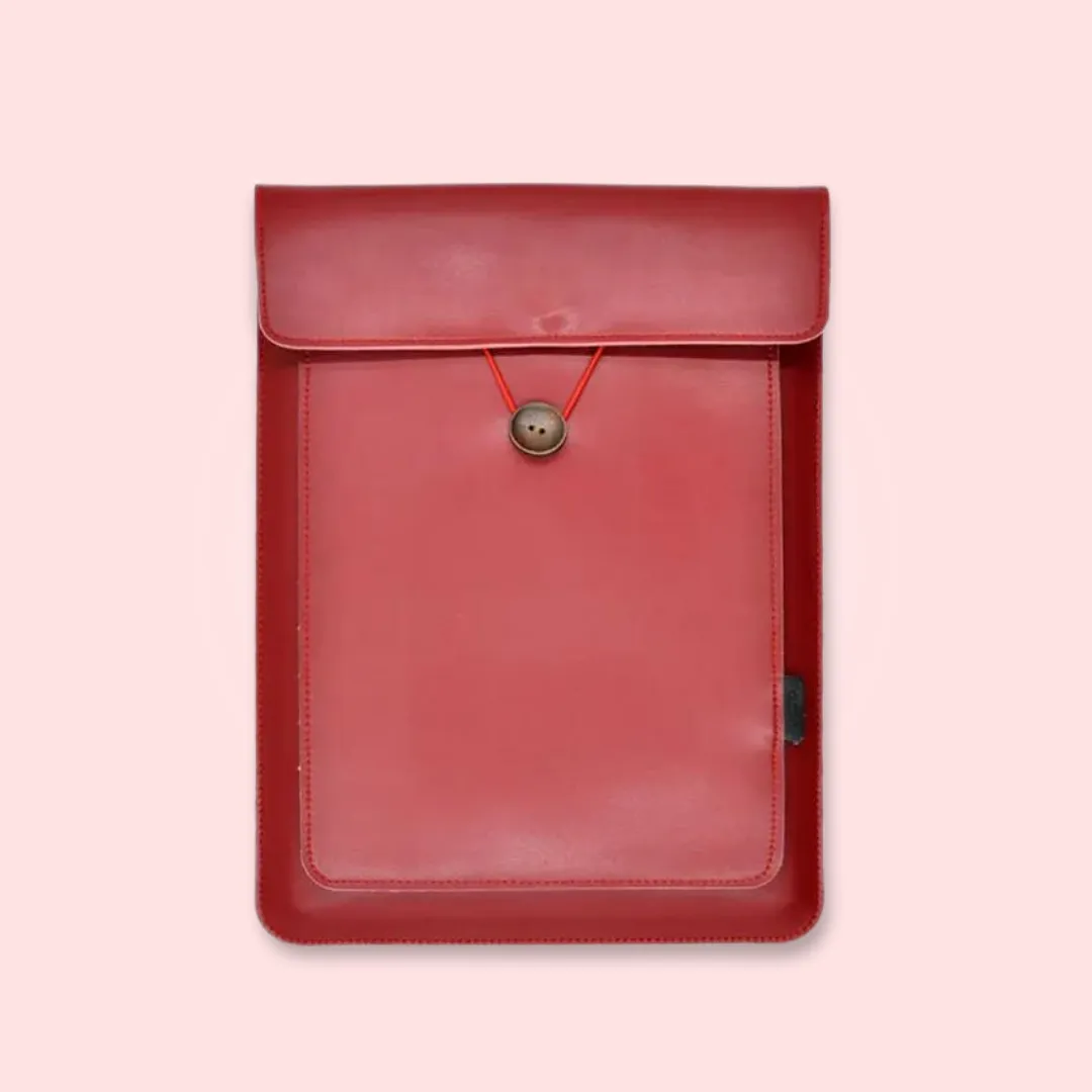 Laptop Cover,Sleeve,Case, Pouch Leather Double Layer For M1 MacBook Pro Air 12/13.3/14/15.4/16