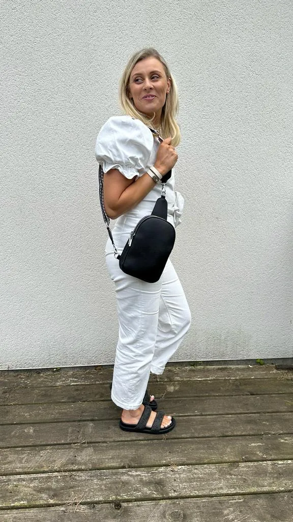Large Sling Bag Black
