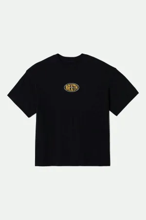 Largo Heavyweight Relaxed T-Shirt - Black Classic Wash