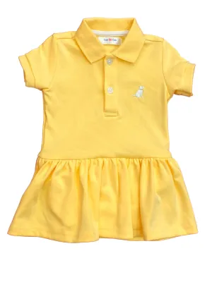 LB Kids Ashley Yellow Polo Onesie