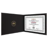 Leather Certificate Holder