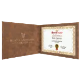 Leather Certificate Holder