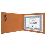 Leather Certificate Holder