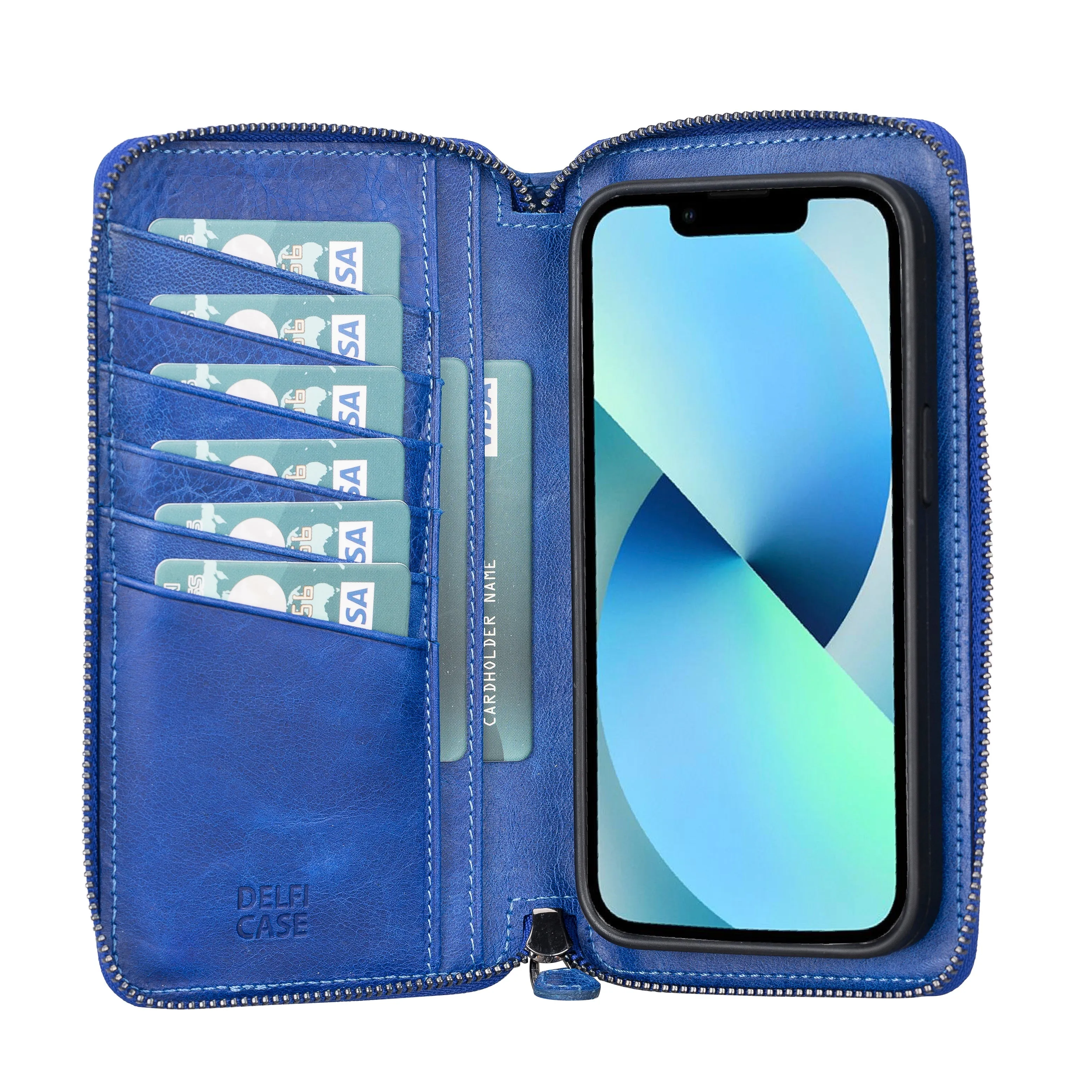 Leather Wallet Case for iPhone 13 Pro