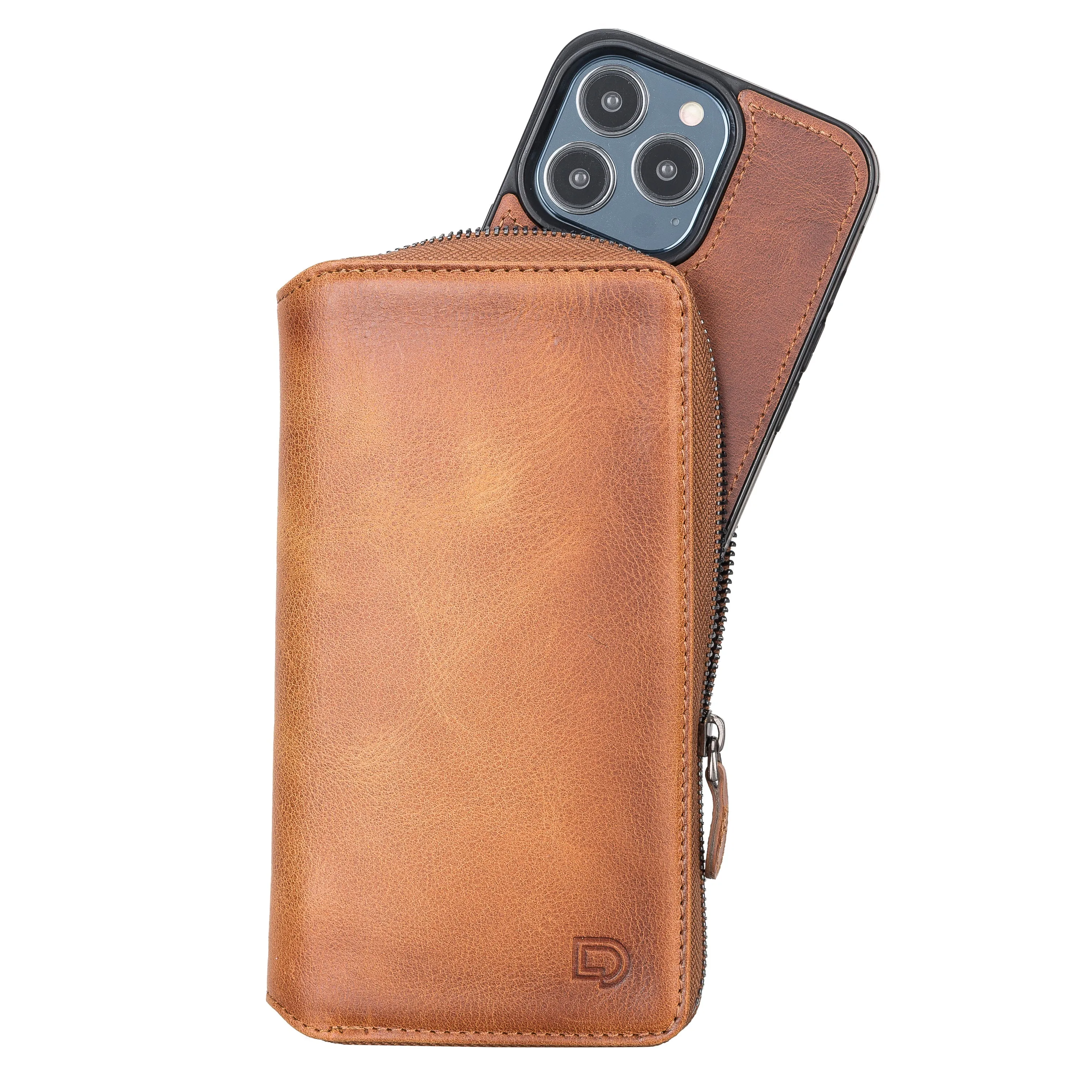 Leather Wallet Case for iPhone 13 Pro