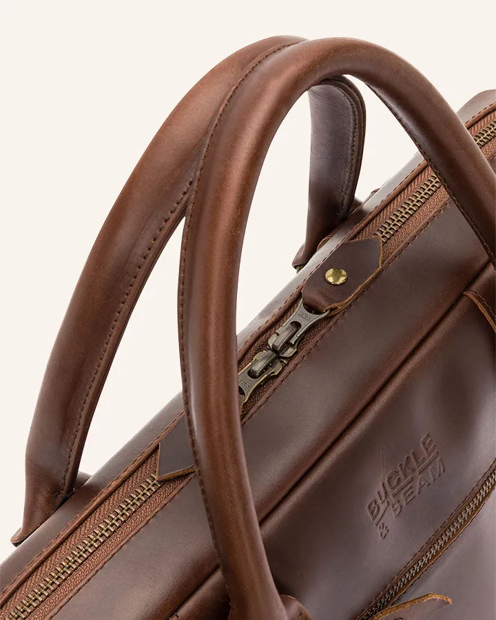 Leder Business Briefcase Everett