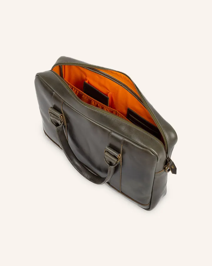 Leder Business Briefcase Everett