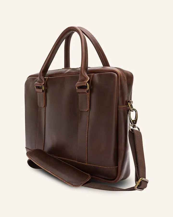 Leder Business Briefcase Everett