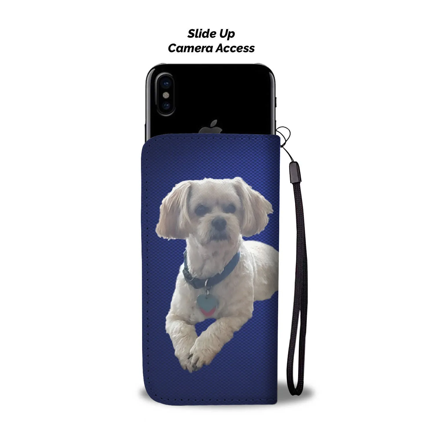 Lhasa Poo Phone Case Wallet
