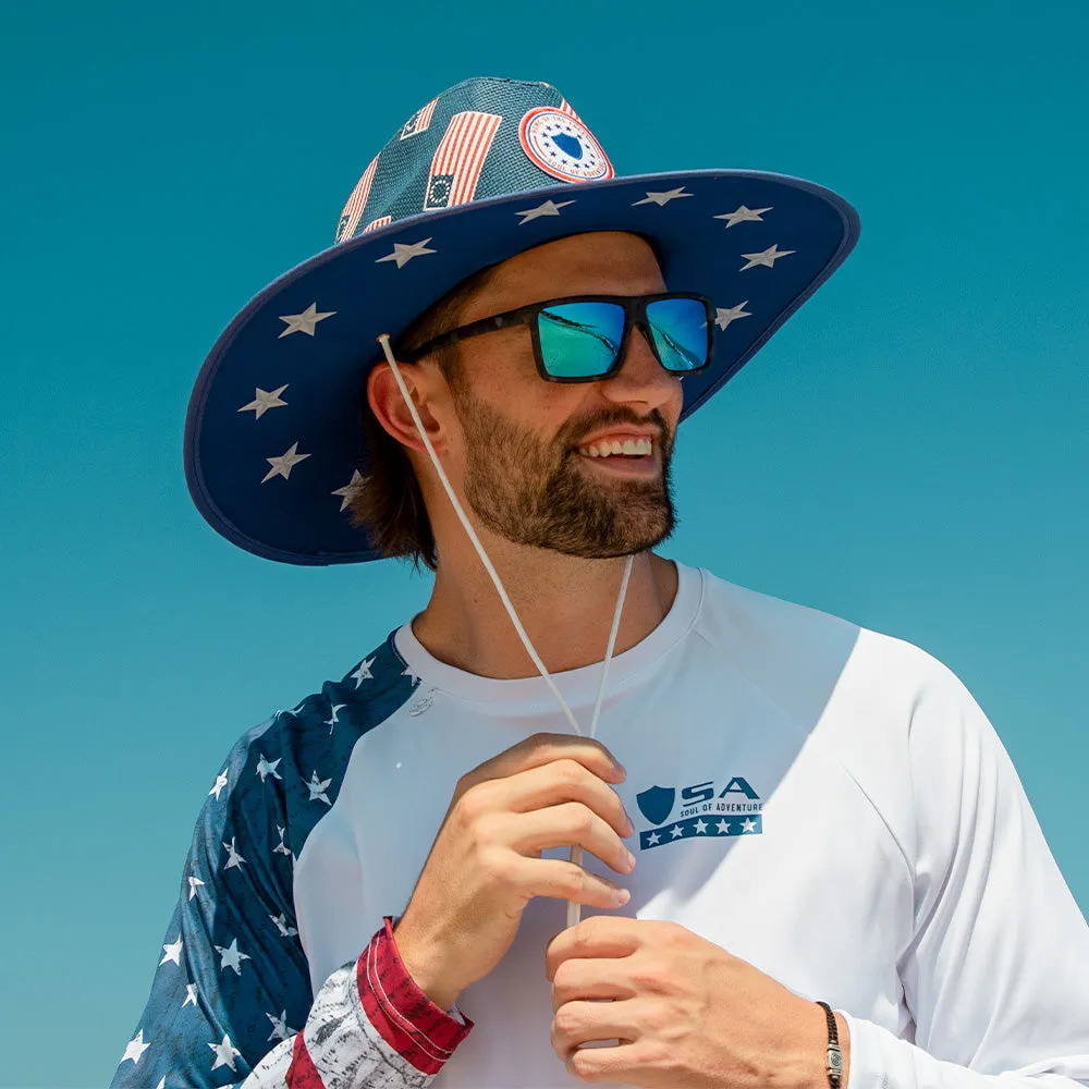 Limited Edition Keys Straw Hat | Patriot
