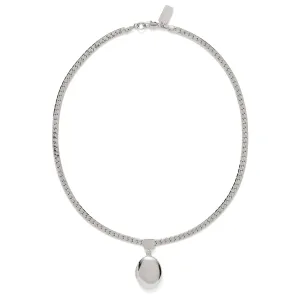 Locket Necklace in Silver