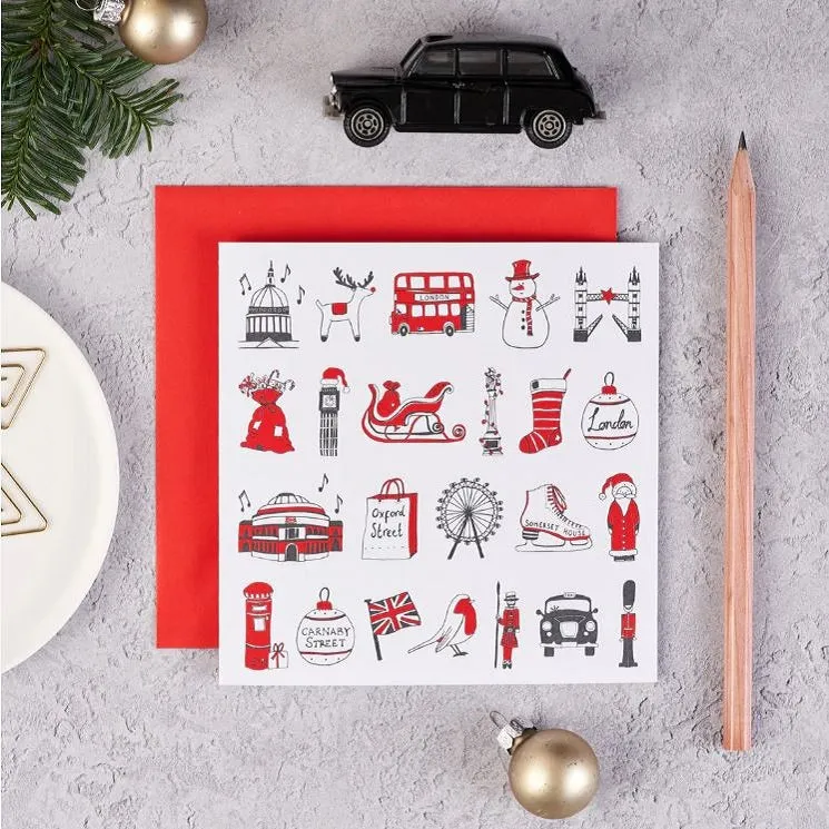 London Christmas Card Set