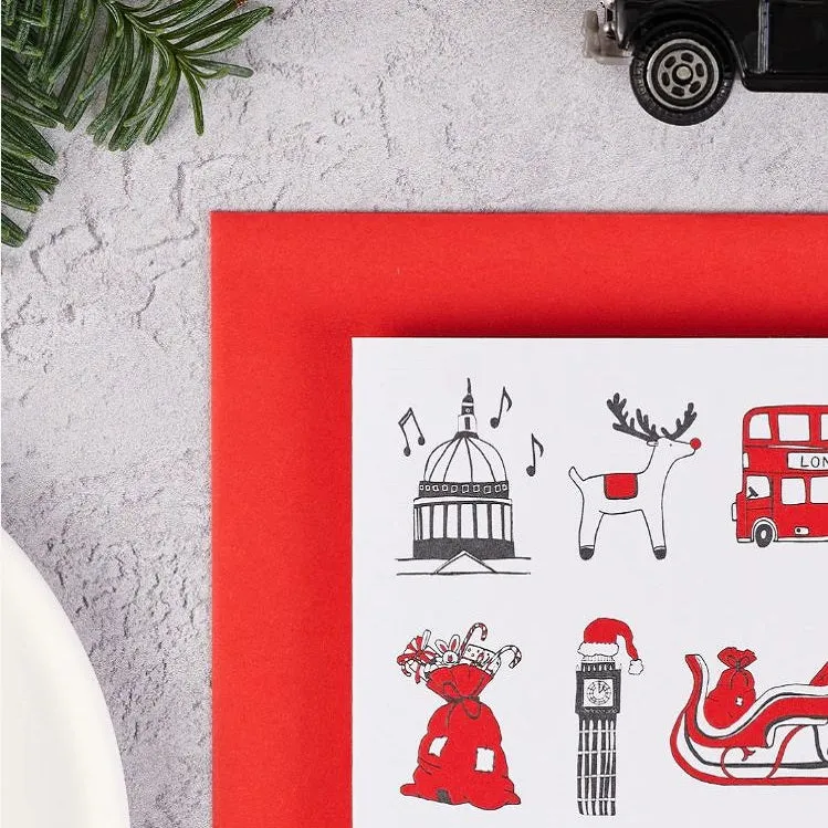London Christmas Card Set