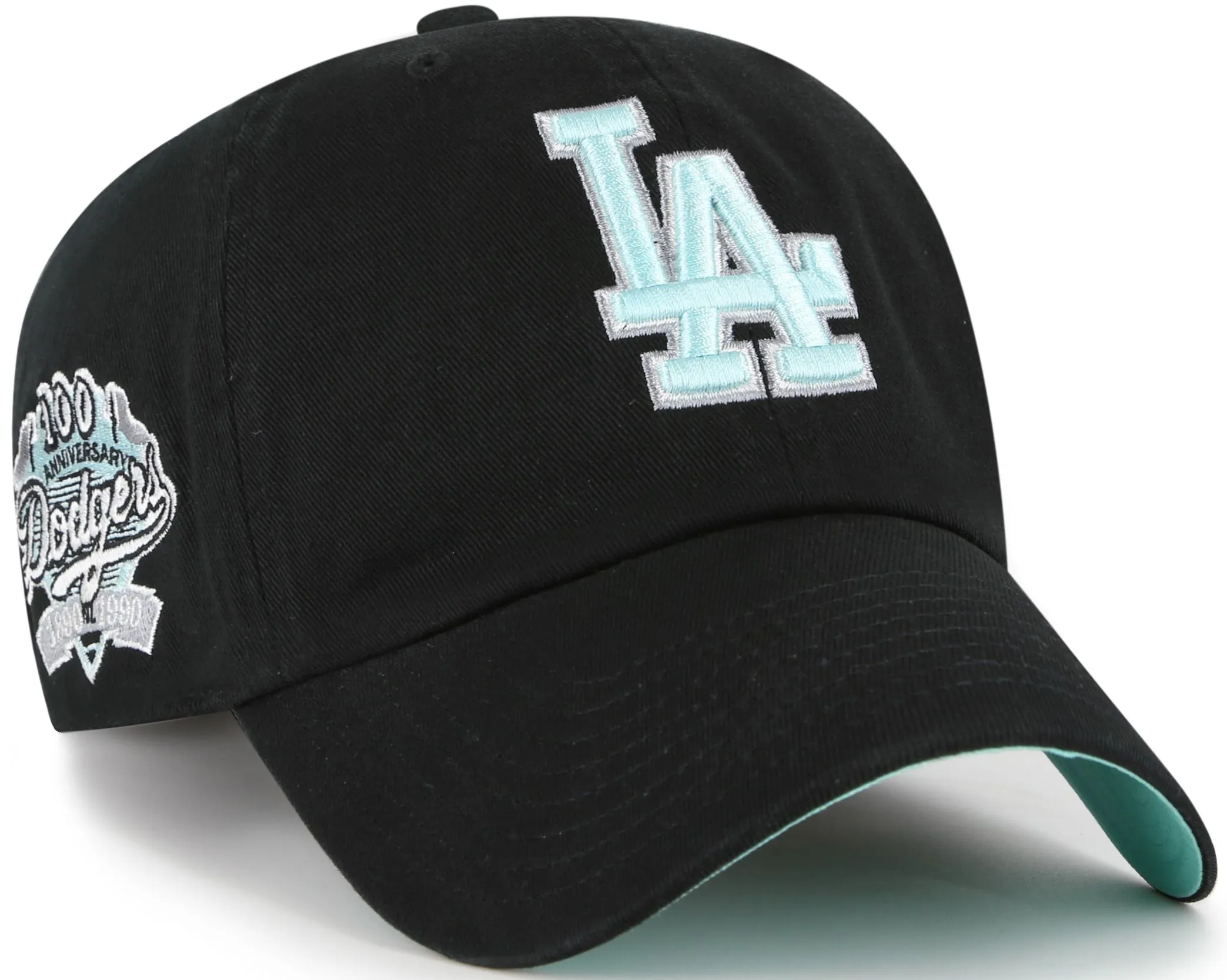 Los Angeles Dodgers '47 Black Mint Clean Up Cap