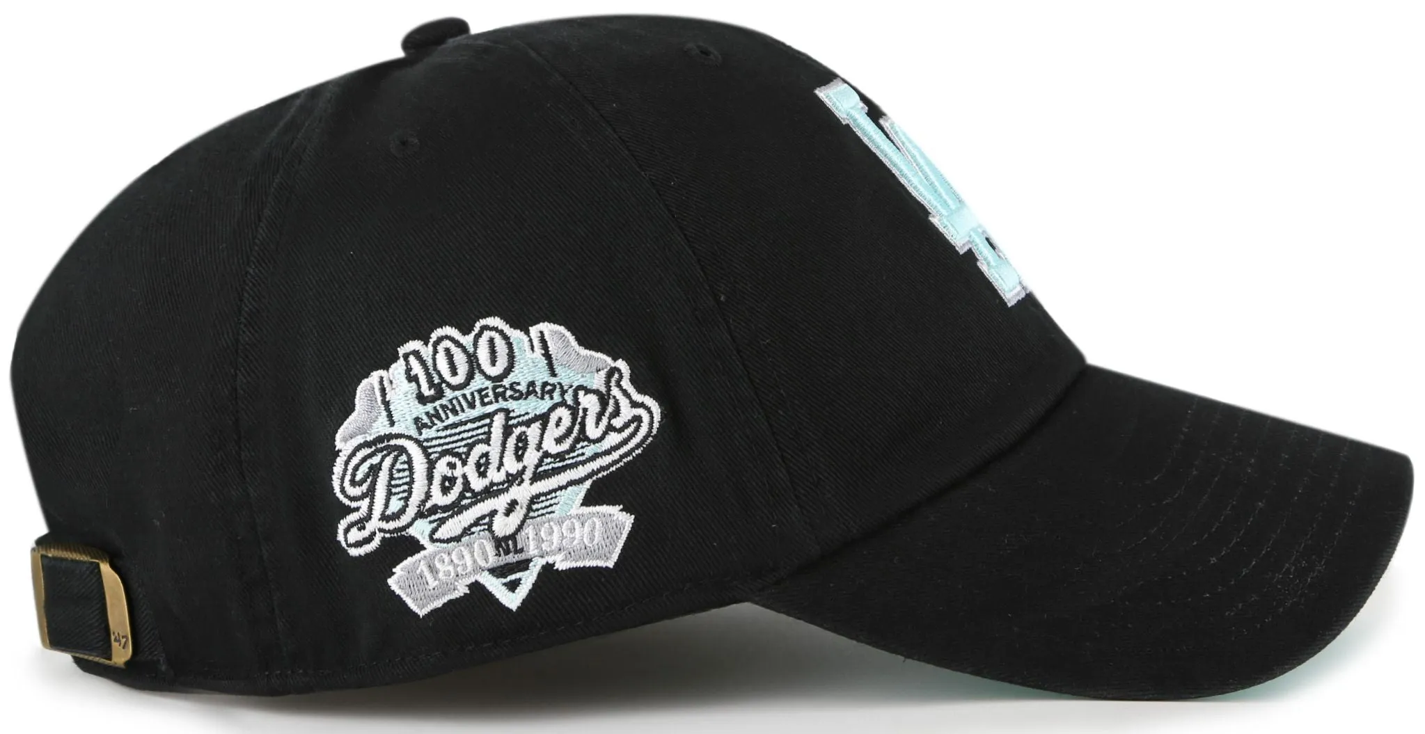 Los Angeles Dodgers '47 Black Mint Clean Up Cap