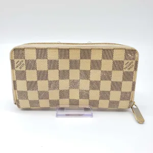 Louis Vuitton Damier Azur Zippy Zip Wallet