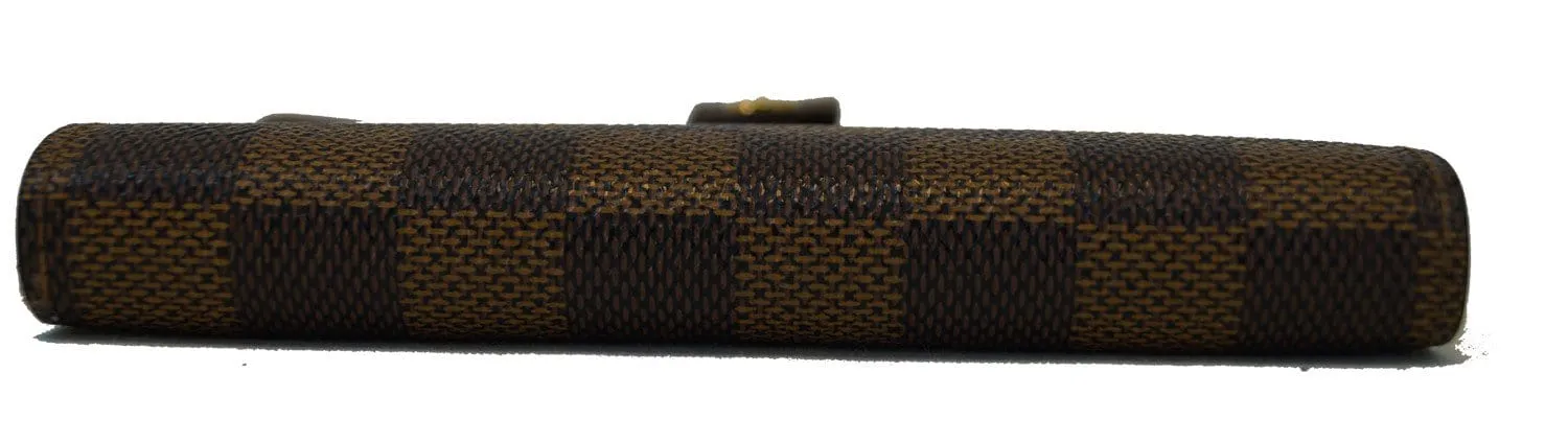 LOUIS VUITTON Damier Ebene Agenda Pm Day Planner Cover
